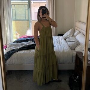Tiered maxi dress